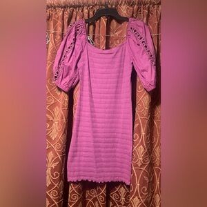 Pink mini dress, new with tags